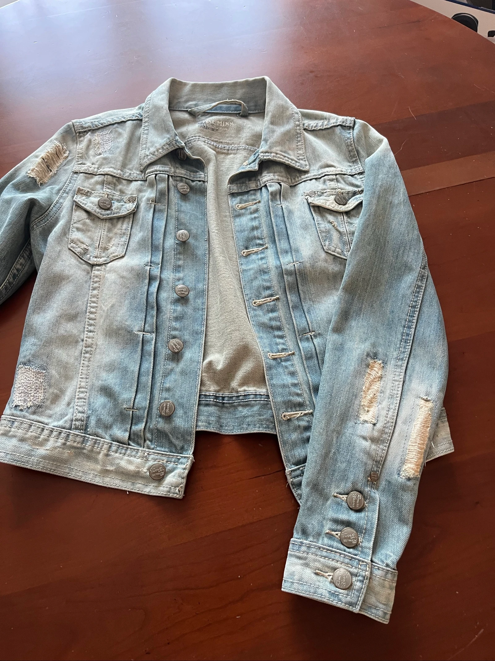 Veste en jean 